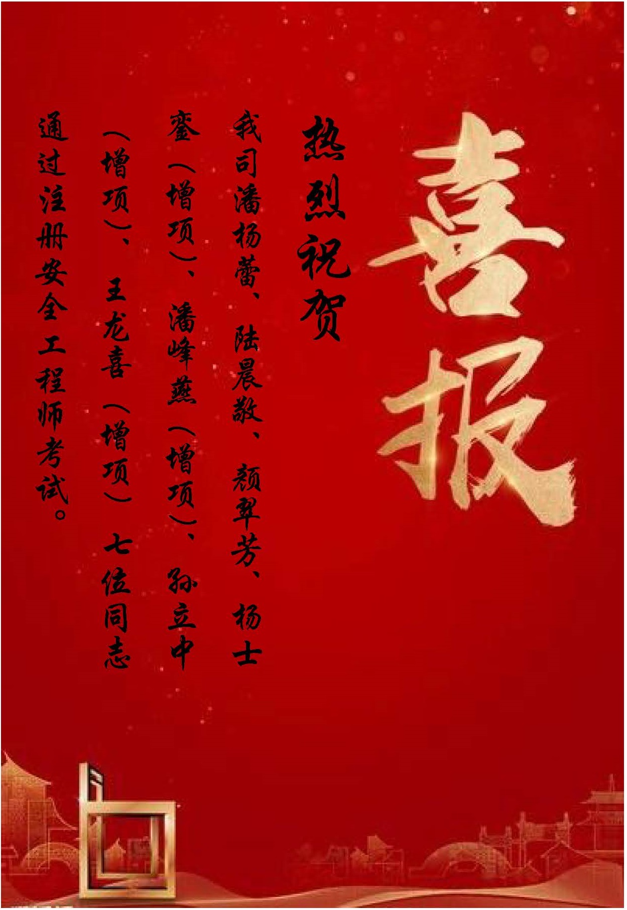 祝賀我司7位同志通過(guò)注冊(cè)安全工程師考試喜報(bào).jpg